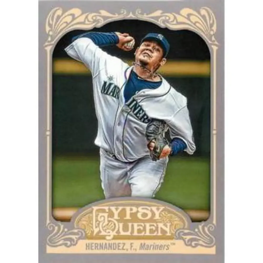 2012 Topps Gypsy Queen Felix Hernandez # 200a Seattle Mariners